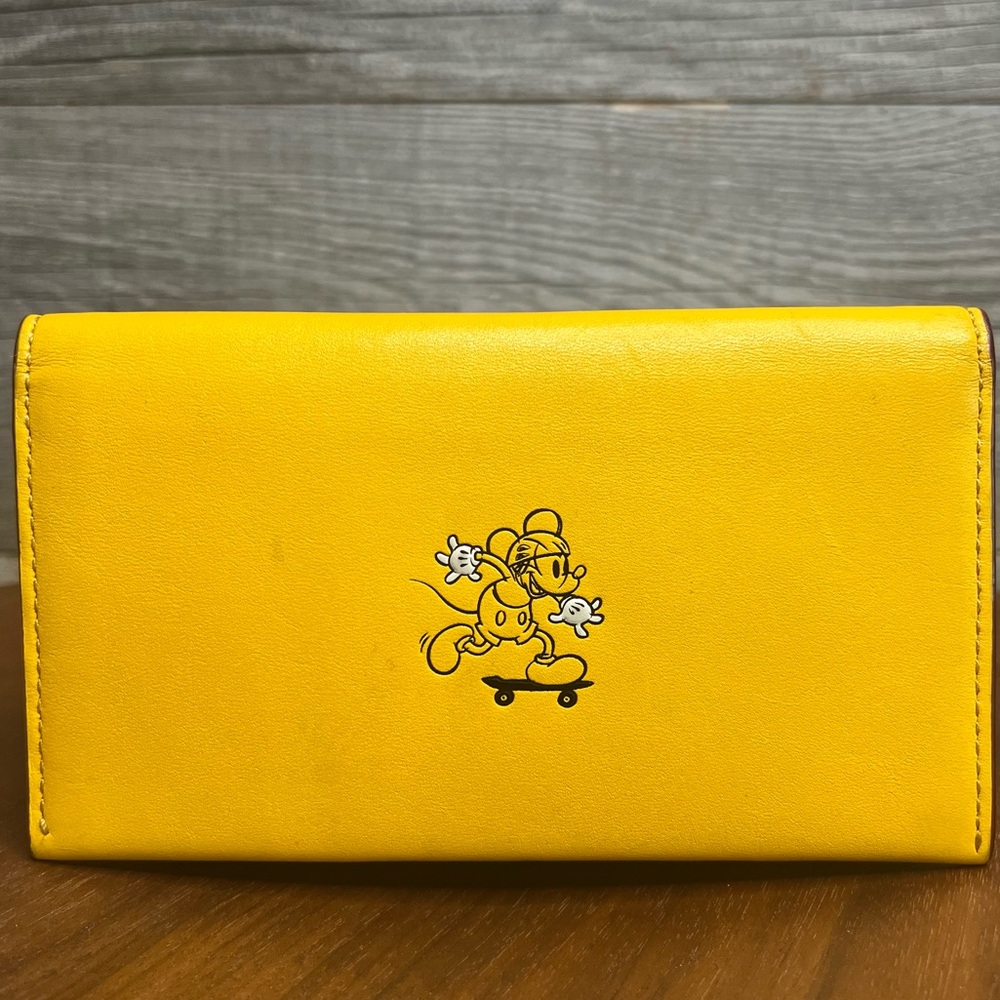 Coach x Mickey Clutch/Wallet/Credit Card/Phone Holder*, Limited Edition Release